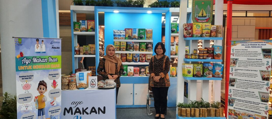 Dinas Perikanan Batam tampilkan produk UMKM olahan ikan di pusat perbelanjaan