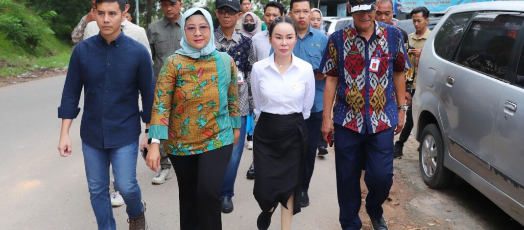 Batam Perkuat Infrastruktur Persampahan, Li Claudia Pantau Pembangunan TPS BIN Tertutup