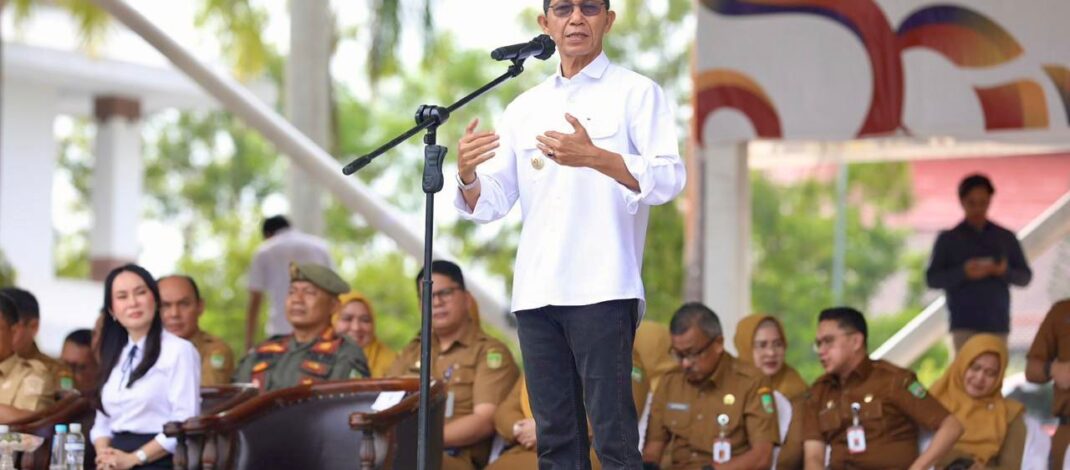 Amsakar Tekankan Integritas dan Kolaborasi Tanpa Ego Sektoral pada Apel Perdana 2026