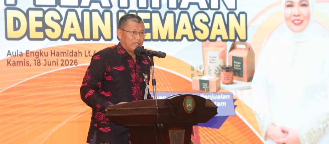 Sekda Firmansyah Buka Pelatihan Desain Kemasan, Dorong IKM Batam Naik Kelas dan Tembus Pasar Global