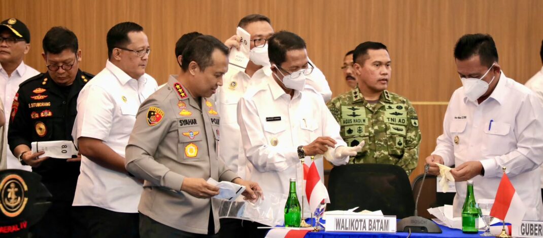 Amsakar Ikut Musnahkan 1,3 Ton Ketamine, Sinergi Aparat Gagalkan Penyelundupan Narkoba