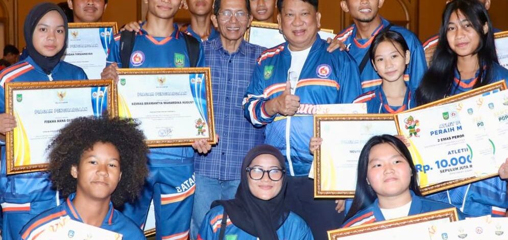 Popda X Kepri 2026, Pemko Batam Beri Apresiasi dan Bonus Rp823 Juta untuk Atlet Berprestasi