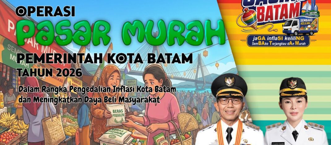Kendalikan Inflasi, Pemko Batam Gelar Operasi Pasar Murah di Enam Lokasi