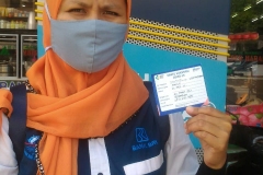Pegawai di lingkungan Dinas Perikanan, termasuk para Pendamping Perikanan Lapangan telah melaksanakan vaksinasi Covid-19.