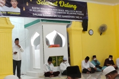 Tim Dinas Perikanan mengikuti kegiatan Safari Ramadhan 1442 H bersama Wali Kota dan Wakil Wali Kota Batam.