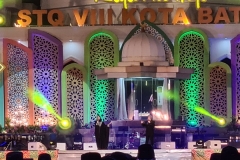 Menghadiri pelaksanaan STQ VIII Kota Batam di Dataran Engku Putri, Batam Centre.