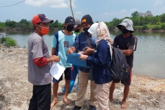 Mendampingi Tim Wasdu Irjen KESDM RI pada Pemeriksaan Konverter Kit BBM ke BBG untuk Nelayan Sasaran di Dapur 12, Kel. Sei Pelunggut Kec. Sagulung.